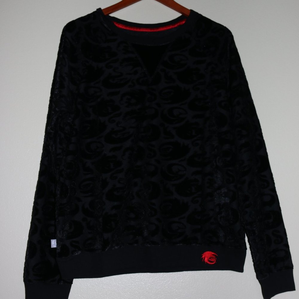 Welovefine Dreamworks Dragon Sweater Black Sz XL